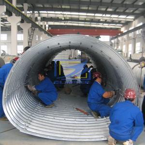 300mmX110 mm Arch corrugated steel culvert pipe